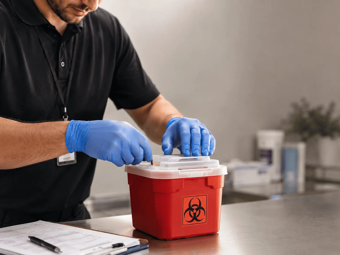 Why choose Sharps Waste Disposal in Mosherville, MI